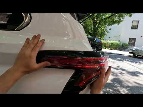 How to remove tail Lights Bulbs on Toyota Sienna Turn signal 21 23 2021 2022 2023 2024 2025