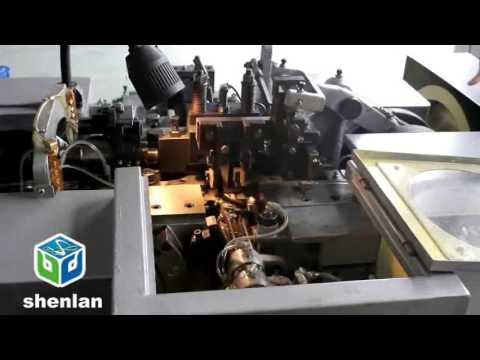 Chain bending machine
