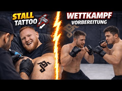 Tattoo im Gym, hartes Sparring & Essen danach | Ein Tag in der Wettkampfvorbereitung |Stall MMA VLOG