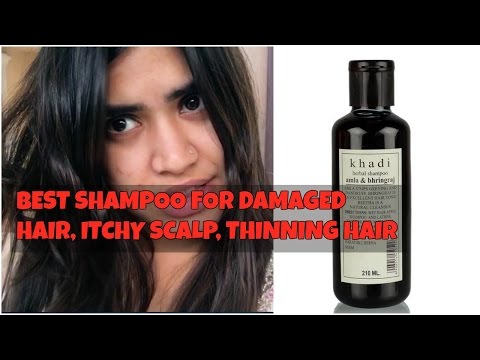 Control Hair Fall , Damaged Hair , Oily Scalp Naturally/ Khadi Herbal Shampoo Review