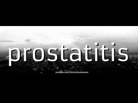 A prostatitis ichthyolka kezelése