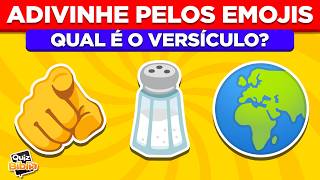 QUAL É O VERSÍCULO DA BÍBLIA? Adivinhe Pelos Emojis | Quiz Bíblico | Perguntas bíblicas
