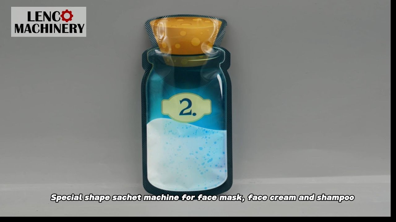 Special Shape Sachet packaging machines with Volumetric cup filler for granular products VFFS type