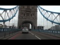 Driving over London bridge 