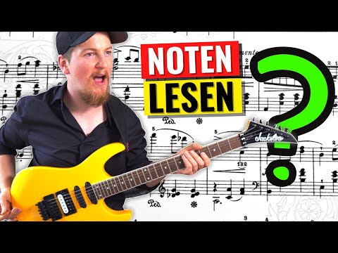Muss man Noten lesen können um Gitarre zu spielen?!  (Meine Meinung)