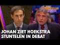 Johan ziet Wopke Hoekstra stuntelen in Oekraïne-debat: 'Hij geeft nooit een duidelijk antwoord'
