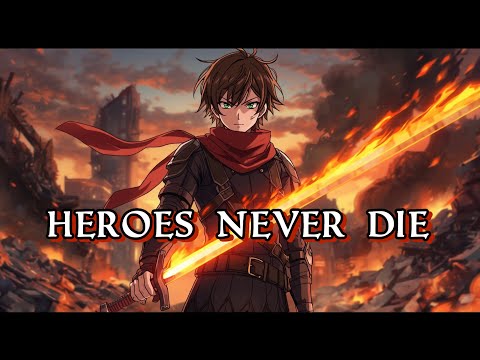 Nightcore – Heroes Never Die | Dark Fantasy Anime | Epic ai Song (lyrics)