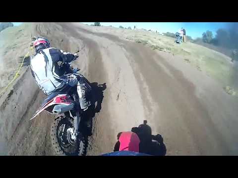 Gyál motocross OB 2018.09.30.  3.osztály Mx1-2t . 1.futam