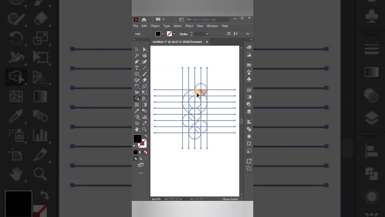 Letter G Logo Design in illustrator #shorts #illustrator
