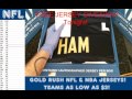 Gold Rush 2016 Autograph Football Jersey Box 1 Case 33 Jack Ham