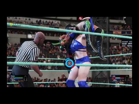WWE 2K19 Kitana vs Jade