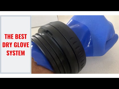 Assembling Rolock 90 Dry Glove system. Dry Suits accessories