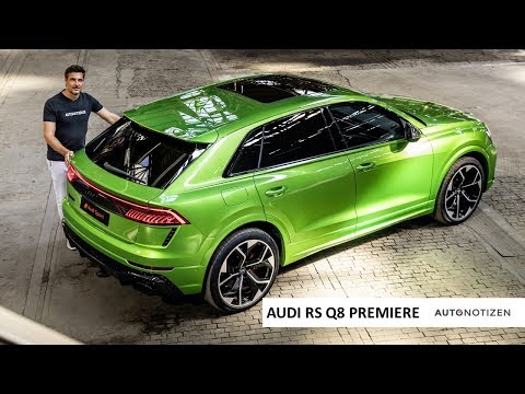 Audi RS Q8 2020: Sitzprobe zur Weltpremiere