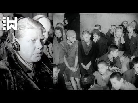Ruthless Nazi guard at Majdanek who whipped female prisoners across their eyes - Alice Orlowski