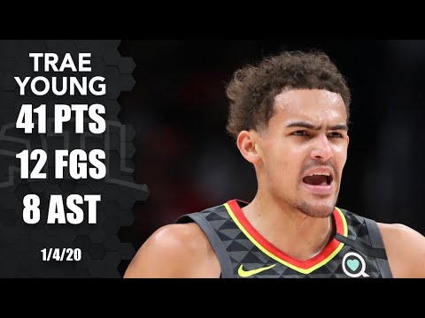 Trae Young scores 41 points in Hawks vs. Pacers | 2019-20 NBA Highlights