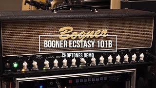 Video thumbnail for Bogner Ecstasy 101B | Playthrough Demo (Marshall 4x12 Cabinet + Celestion G12T75) by ChoptonesOfficial