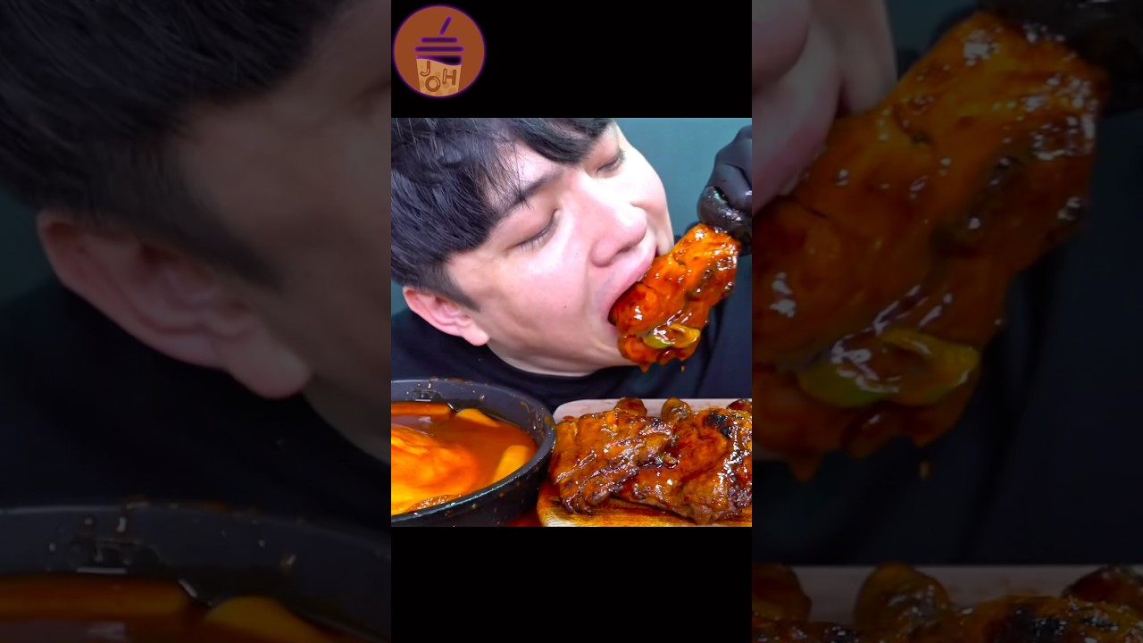 Mukbang Satisfying Big Bites “Spicy BBQ Grilled Chicken” ©️UDT TV