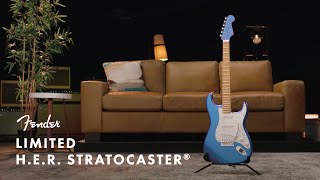 is that @Wax ‘s flying limousine ?（00:01:15 - 00:04:45） - Exploring the Limited H.E.R. Stratocaster | Artist Signature Series | Fender