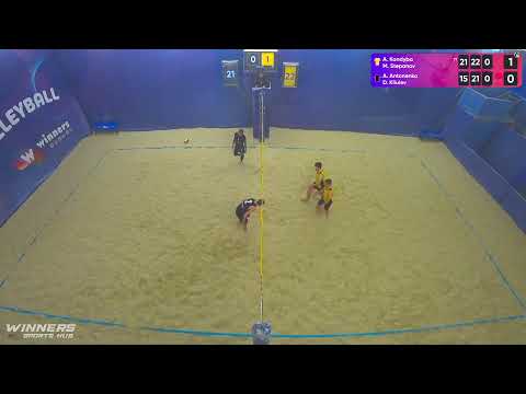 16:55 A. Kandyba / M. Stepanov - A. Antonenko / D. Kliuiev 22.03.2023 | Winners Beach Volleyball