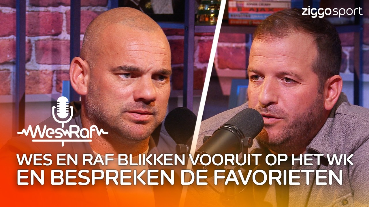 Sneijder: "Het probleem is dat Nederland in de kwartfinale een topland moet verslaan" 😳 | Wes & Raf