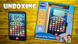 Unboxing Vtech Smart Kids Tablet Lerncomputer Spielzeug 3-6 Jahre