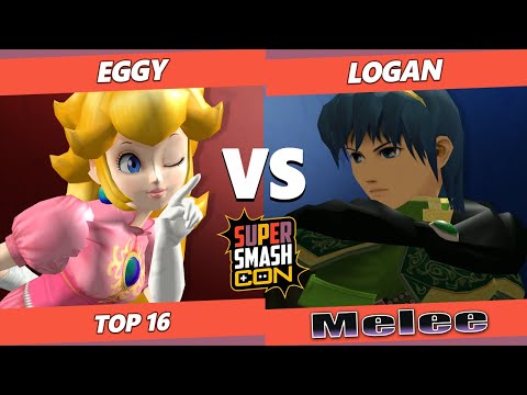 SSC Fall Fest Top 16 - Eggy (Peach) Vs. Logan (Marth) SSBM Melee Tournament