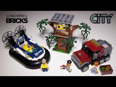 Vidéo LEGO City 60071 : L'arrestation en hydroglisseur