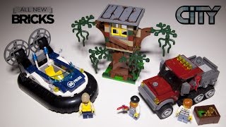 preview picture of video 'Lego City 60071 Hovercraft Arrest Speed Build Review'