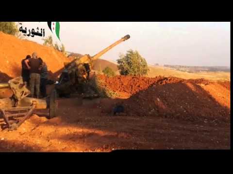 استهداف حركة الفدائيين الثورية بقذائف مدفعية لمطار حماة العسكري