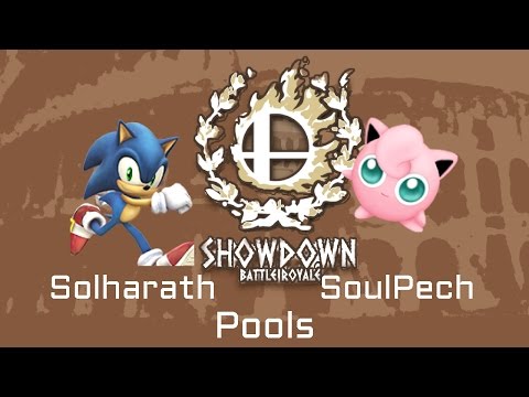 Showdown Project M Pools - Solharath (Sonic) vs. SoulPech (Marth/Jigglypuff)