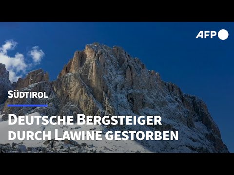 Fünf deutsche Bergsteiger bei Lawinenabgang in Südtirol gestorben | AFP