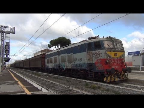 E655.079 sul TCS 51053 Milano Smistamento - Maddaloni Marcianise, in transito a Pomezia