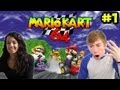 Mario Kart 64 VS MY GIRLFRIEND Part 1