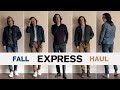 Express Haul Try-On Fall 2019 | Men's Fashion Lookbook