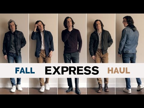 Express Haul Try-On Fall 2019 | Men's Fashion Lookbook