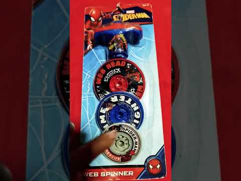 SPIDERMAN WEB SPINNER--SUBSCRIBE FOR MORE #shorts #asmr #viral #toys #trending