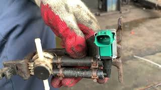 Changing Vapor Canister Vent Purge Solenoid Valve On Nissan Xterra