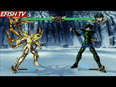 Cancer Deathmask God Cloth vs Mizar Zeta Syd (Hardest AI) - Saint Seiya: Soldiers' Soul