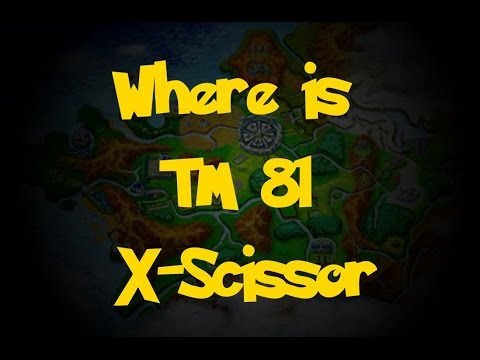 Where Is: TM 81 - X-Scissor (Pokemon X/Y)
