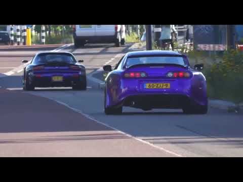 BEST OF JDM Tuner Cars Leaving a Car Show