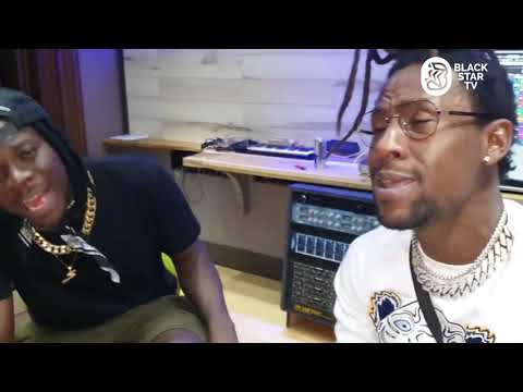 Stonebwoy hangs out with Jah Cure in Jamaica