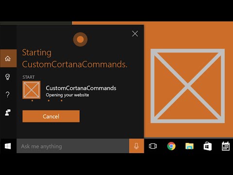 How to Create Custom Cortana Commands Tutorial 2
