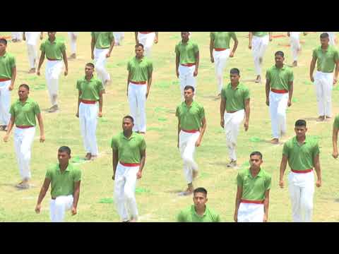 20 May 2018 HR Police Batch No. 84 Final Mass PT by  Commondo Complex Newal at Madhuban (KNL)