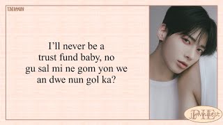 Download lagu TXT (투모로우바이투게더) - Trust Fund Baby (Easy Lyrics) mp3