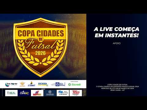 3° SEDE | ARIPUANÃ | COPA CIDADES DE FUTSAL | SEMIFINAIS | Marreco Aripuanã X Galaticos