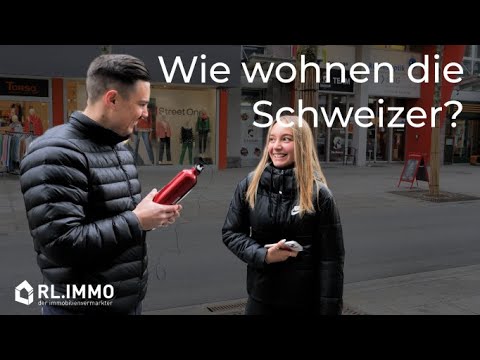 Wie wohnen die Schweizer? EIGENTUM oder MIETE? | Strasseninterview in Buchs SG