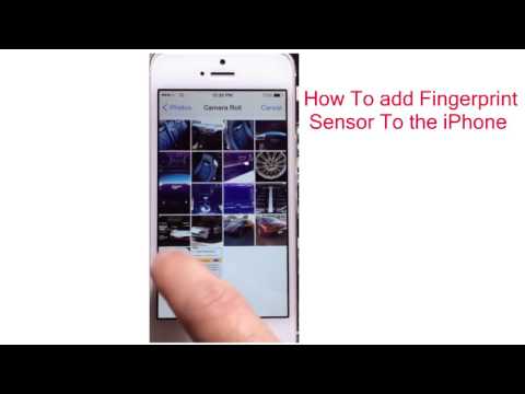 How To add Fingerprint Sensor on iPhone 6, 6s, 6s plus...