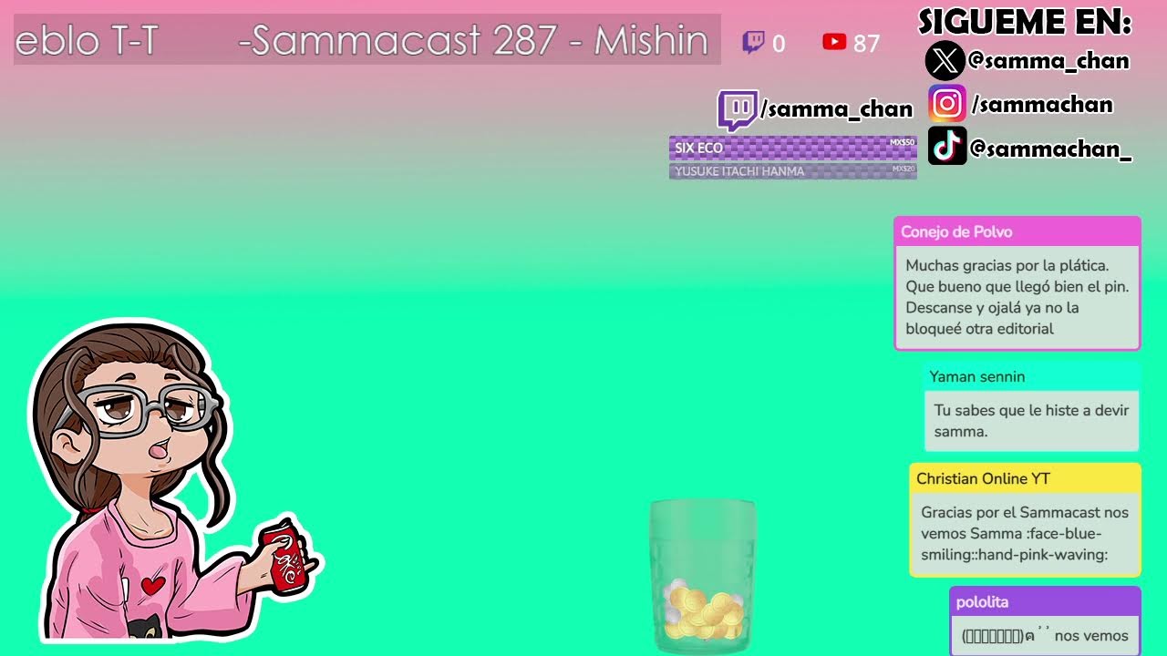 -Sammacast 287 - Mishin nos dejo como novia de pueblo T-T