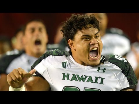 Kennedy Tulimasealii (Hawaii DL) vs Colorado 2015