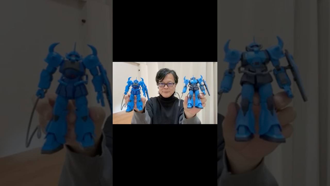詳しくは本編動画へ。HGUCグフとORIGINグフ、どっちが本当のグフ？ #ガンプラ #hg #オリジン #グフ #ランバラル